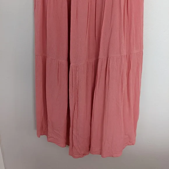 LOFT Flutter Sleeve Tiered Dress - Picture 9 of 11